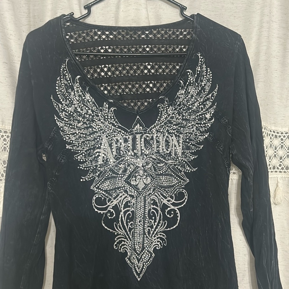 Y2k Affliction Shirt XL